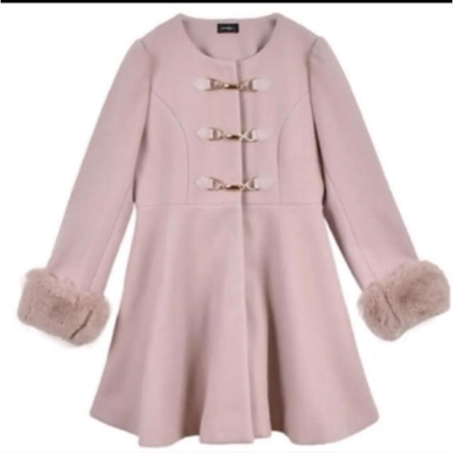 evelyn - evelyn コート ピンク Sの通販 by M♡HOUSE｜エブリンならラクマ