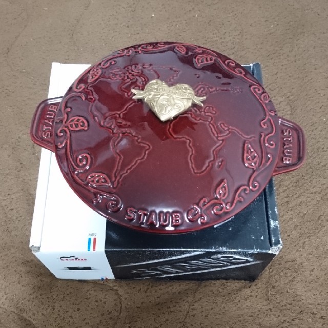 ストウブ トゥモローランド サービングディッシュ 20cm グレナディンレッド