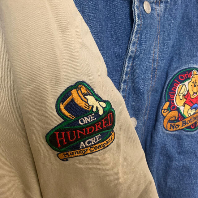 Disney - プーさん デニムスタジャンの通販 by はねしょっぷ