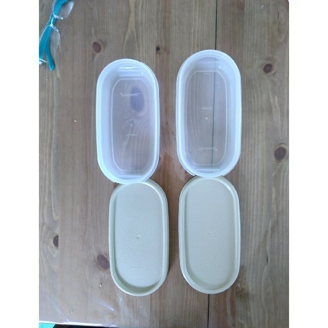 タッパーウェア MM 楕円形 300の通販 by あき｜ラクマ