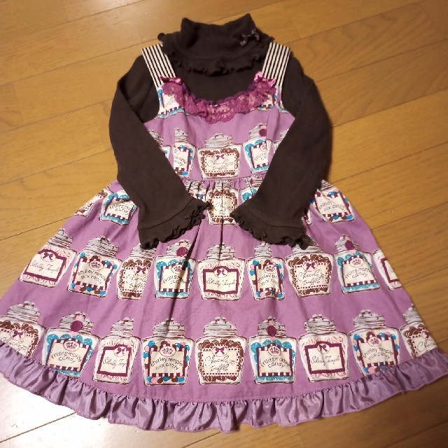 100 シャーリーテンプル カットソー&ワンピース シャーリーテンプル