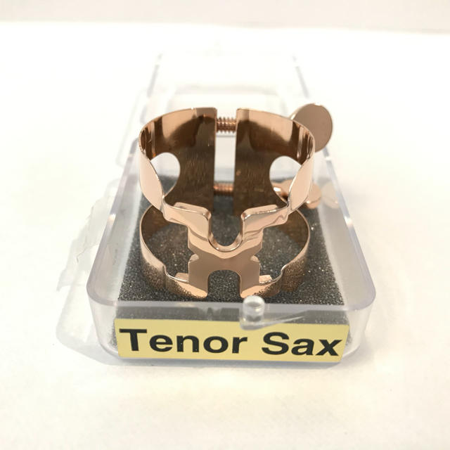 ハリソンテナーサックス用リガチャー《ピンクゴールド》 ハリソン