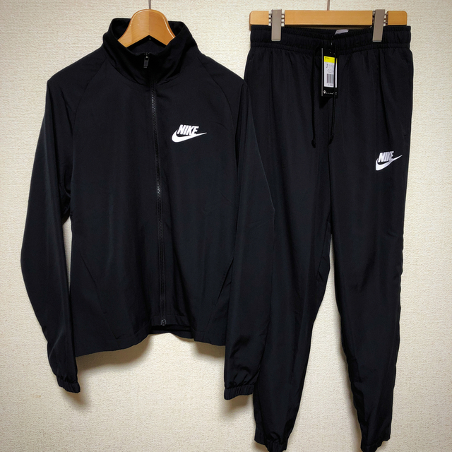NIKE - 【新品】ナイキ NIKE ウィンドブレーカー 黒 S セットアップの