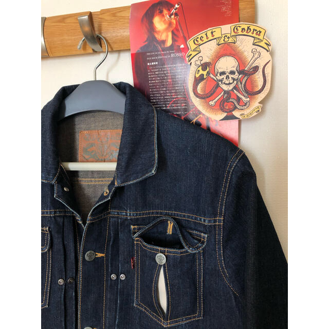 Celt and Cobra - CELT&COBRAケルト&コブラ デニムジャケットXL白