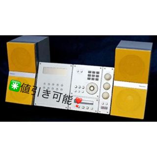 Panasonic - パナソニック CD/MD コンポ SC-PM50MD、値引き可能❣️の