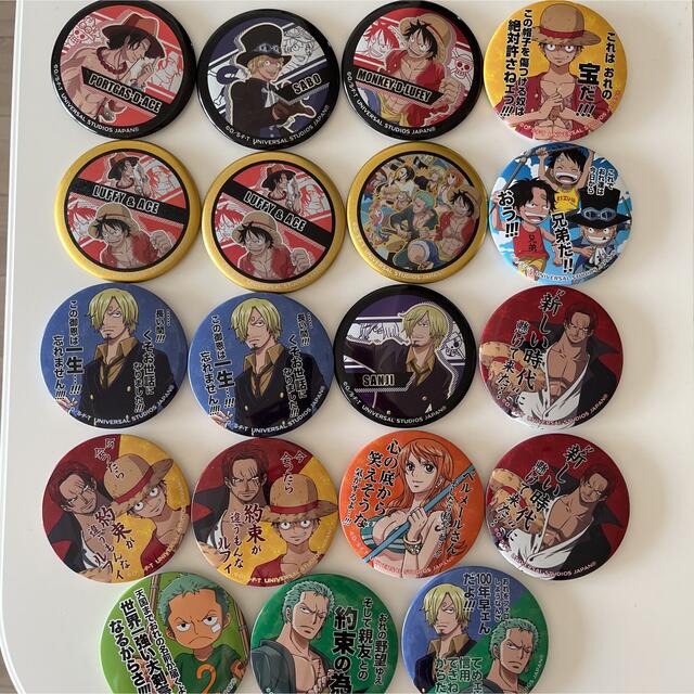 ワンピース 映画 ナンジャ限定 缶バッジ コースター サンジ ヴィン