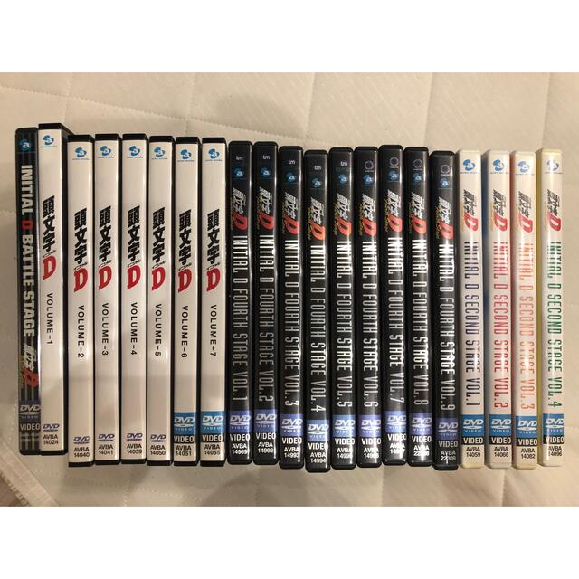 セル版 頭文字D イニシャルD VOLUME-1〜7 全7巻 DVD 頭