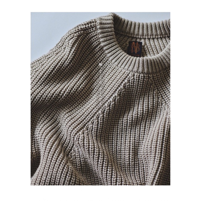 BATONER - 新品・未使用 バトナー シグネチャー クルーネック ニット