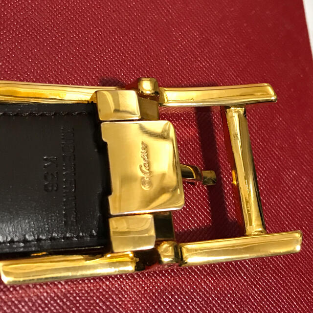Cartier - Cartier 新品未使用 アルディロン タンク ゴールドバックル