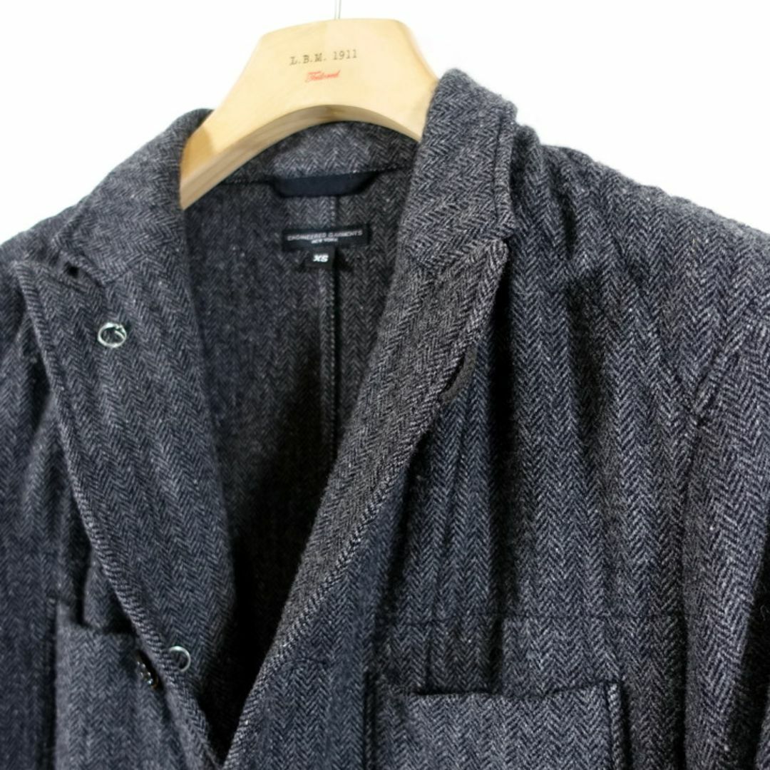 エンジニアードガーメンツ ツイードヘリンボーン ベッドフォード