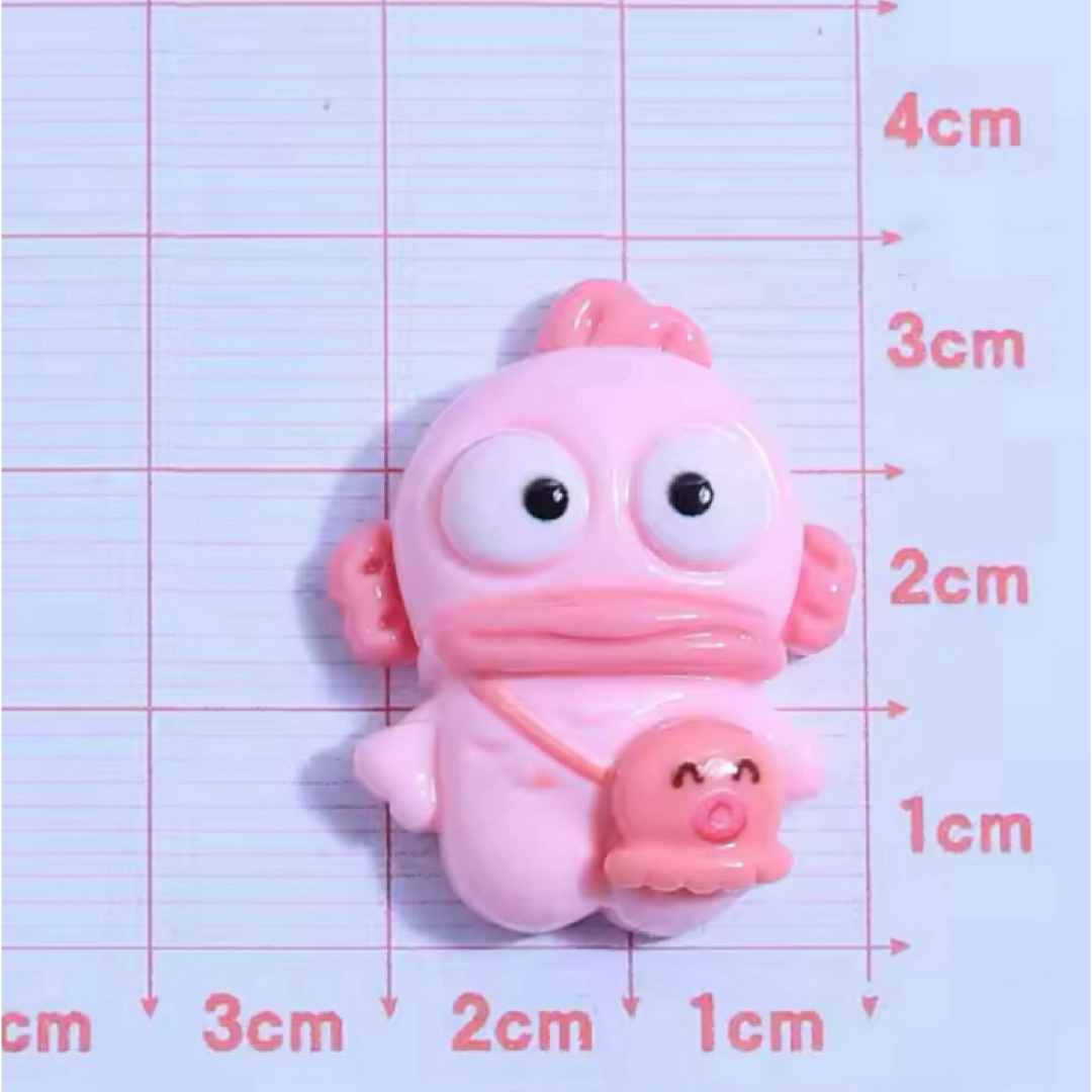 ハンギョドンデコパーツ 4個セットの通販 by モカ's shop｜ラクマ