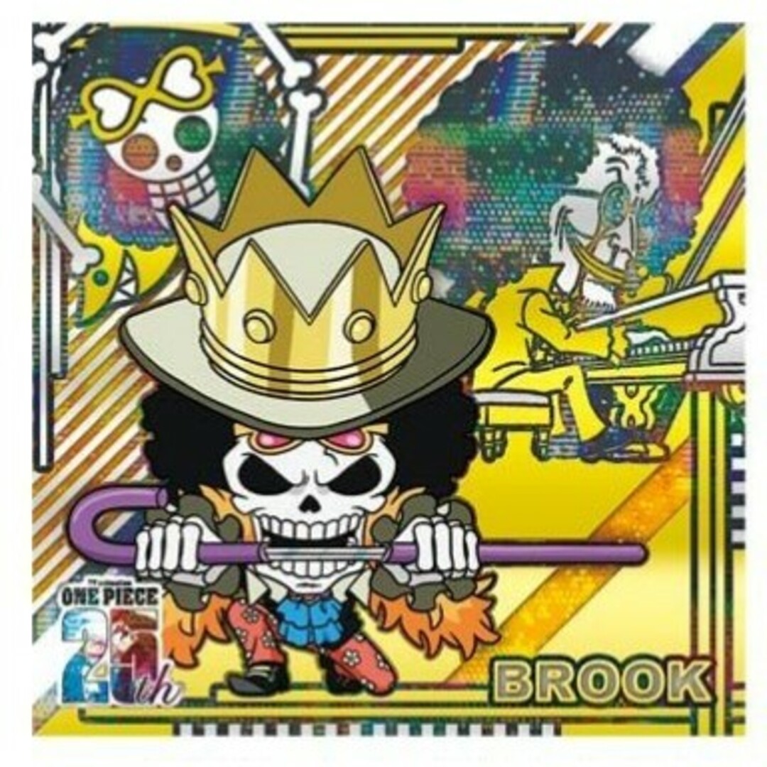 ワンピース 大海賊 シールウエハース SW9-35 25th ブルックの通販 by