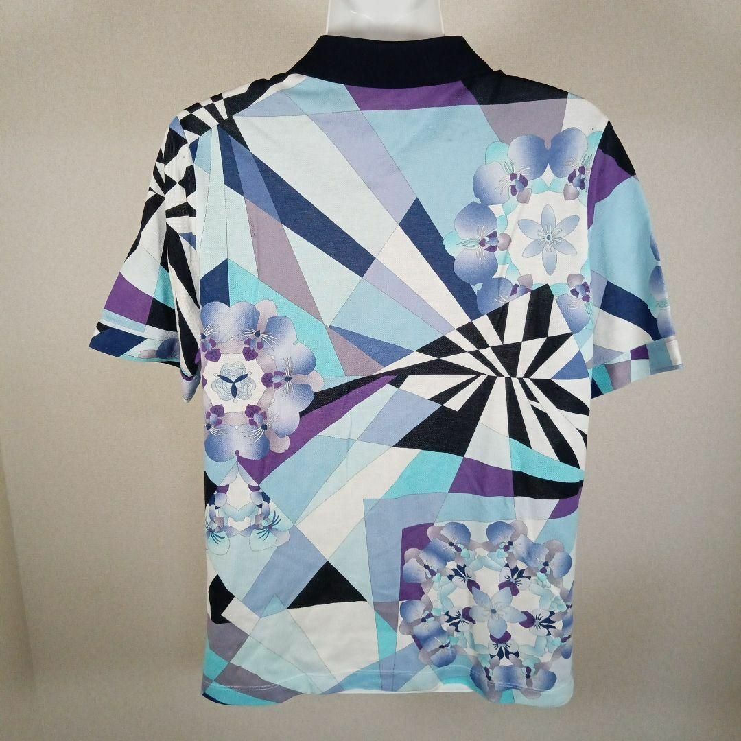 ☆ 大きいサイズ ☆ LEONARD SPORT レオナールポロシャツ花柄