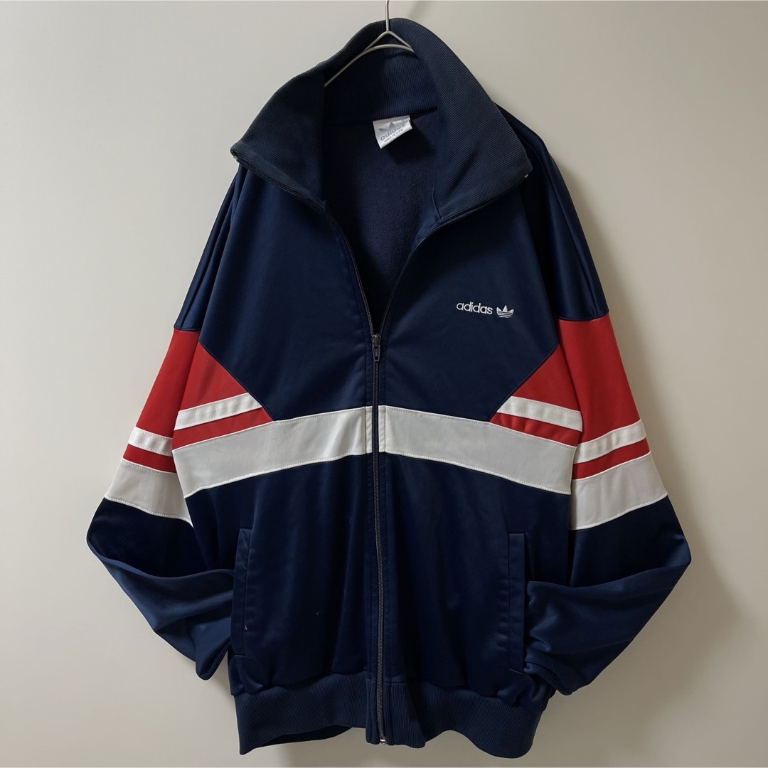 adidas - 80sUSA製】アディダス刺繍トラックジャケット古着ジャージ