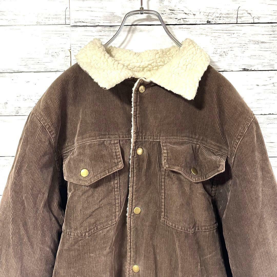 BEAMS - 【人気デザイン】BEAMS コーデュロイジャケット ブラウン 裏