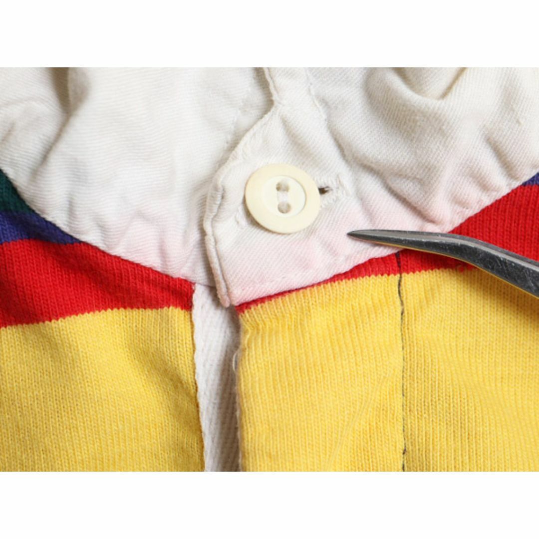 Ralph Lauren - 90s USA製 ポロ ラルフローレン ボーダー 長袖 ラガー