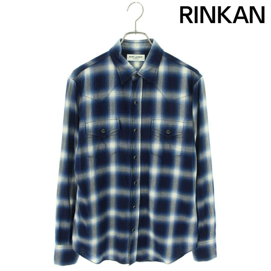 SAINT LAURENT - サンローランパリ 455433 Y019P オンブレチェック