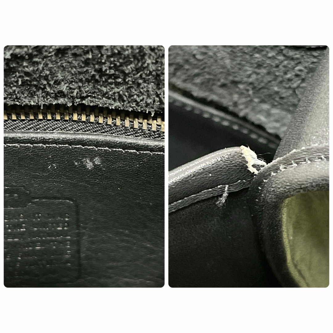 COACH - 美品 オールドコーチ ショルダーバッグ エルゴ 斜めがけ 黒