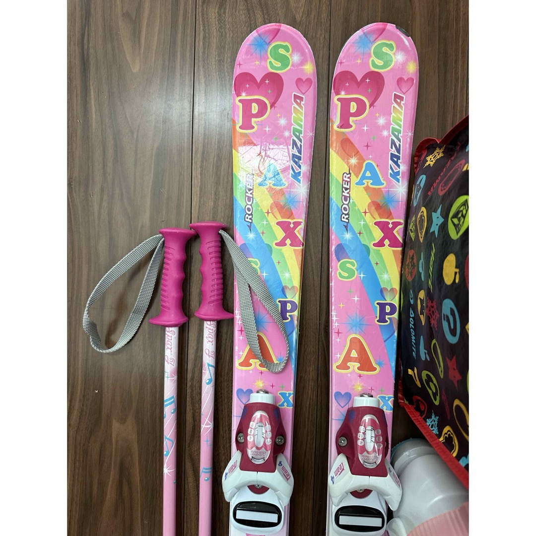 KAZAMASPAX-jROCKER 116 スキーセット KAZAMASPAX-jROCKER 116 スキー