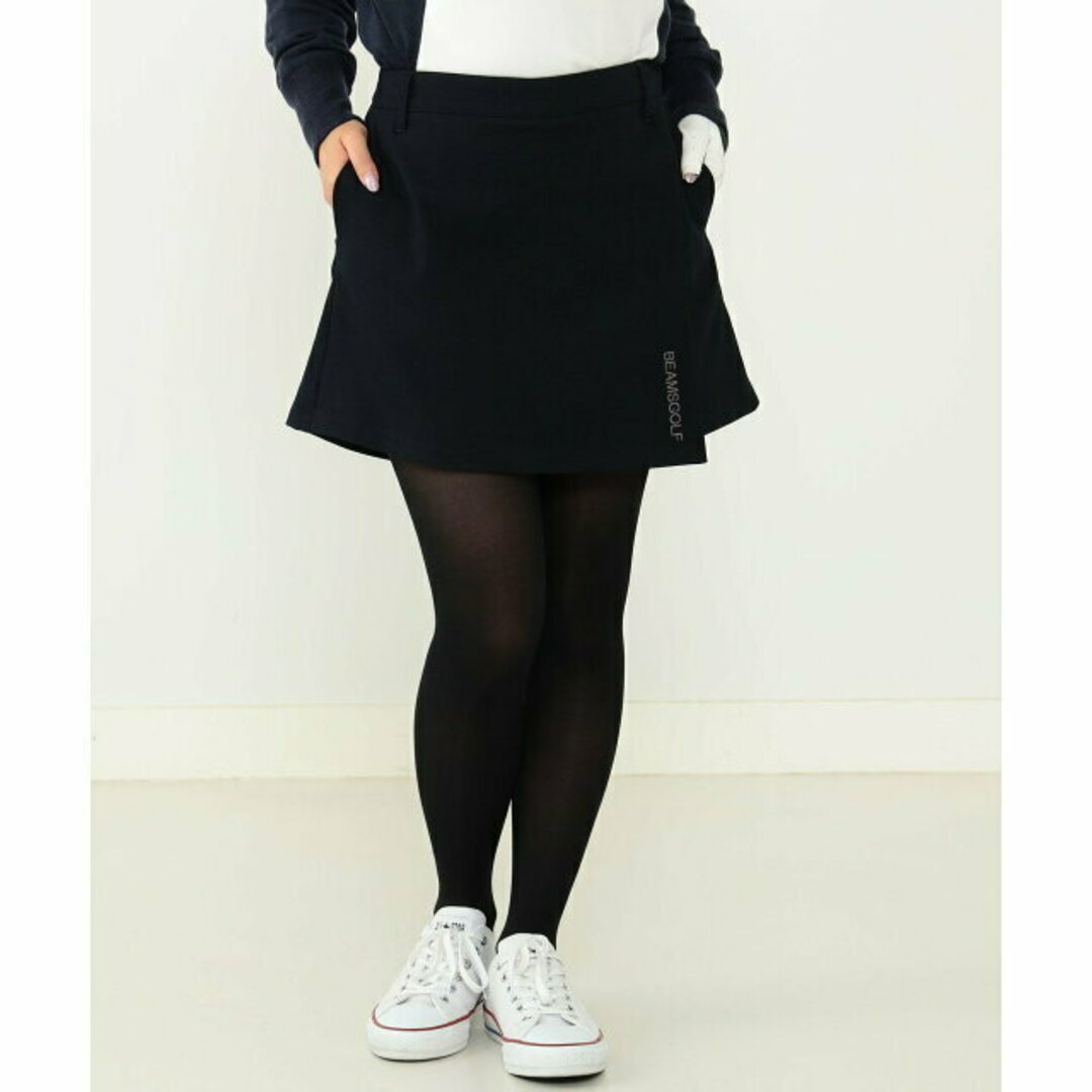 美品 eimy istoire ラップミニスカート キュロット黒 ブラック S eimy