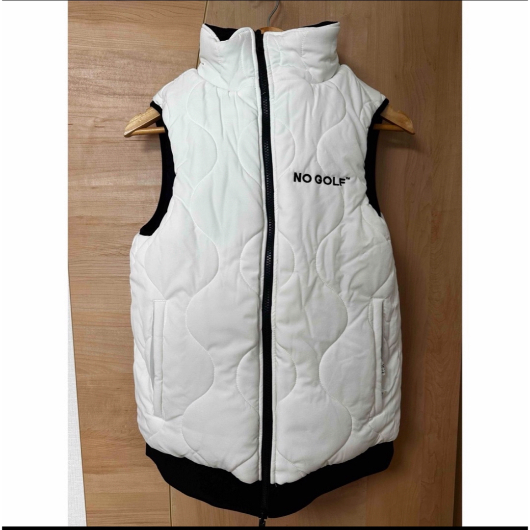 NO GOLF PADDED RIVERSIBLE VEST | NO COFFEE NO GOLF 中綿ベスト Sサイズ