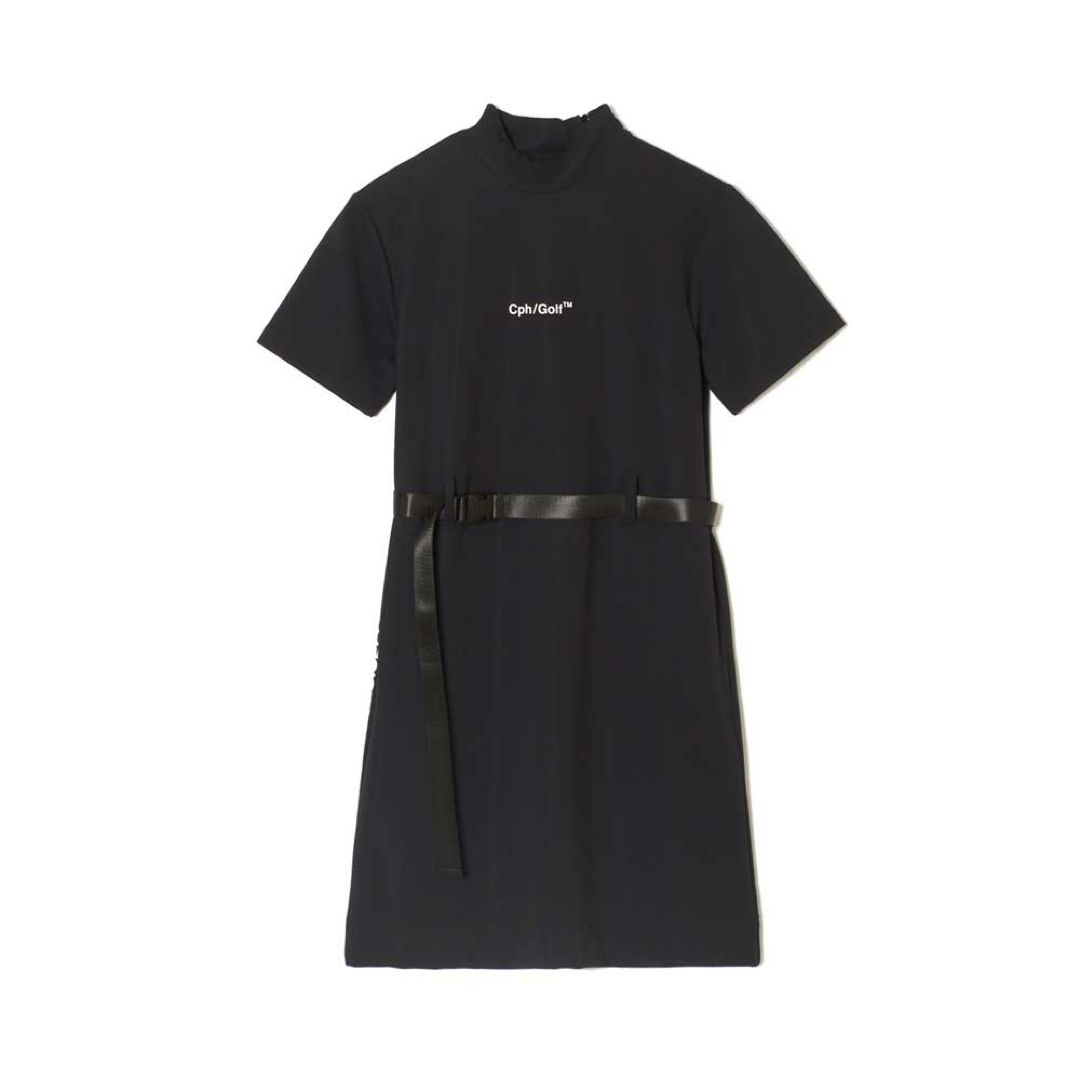 キャプテンズヘルムゴルフ M モックネック アジャスタブル ワンピース