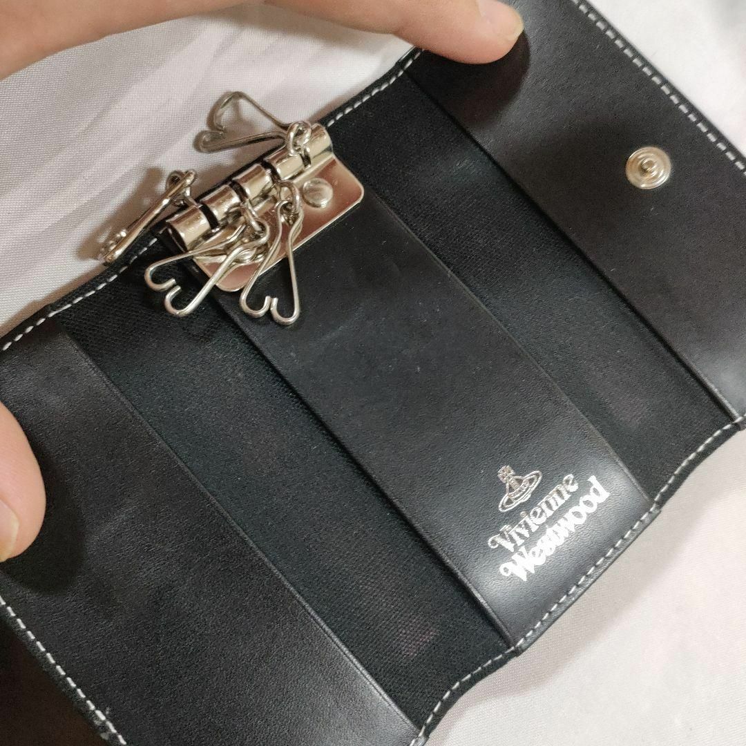 P2 美品 ヴィヴィアンウエストウッド 花柄ドットキーケース 財布 セット