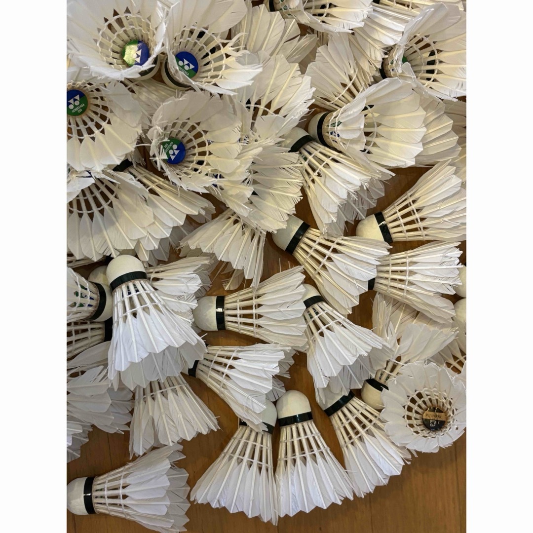 バドミントン 中古シャトル 645球 野球トスバッティング テニス ノック