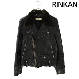 golden ゴールデングース ボア シングル レザー ライダース GOLDEN