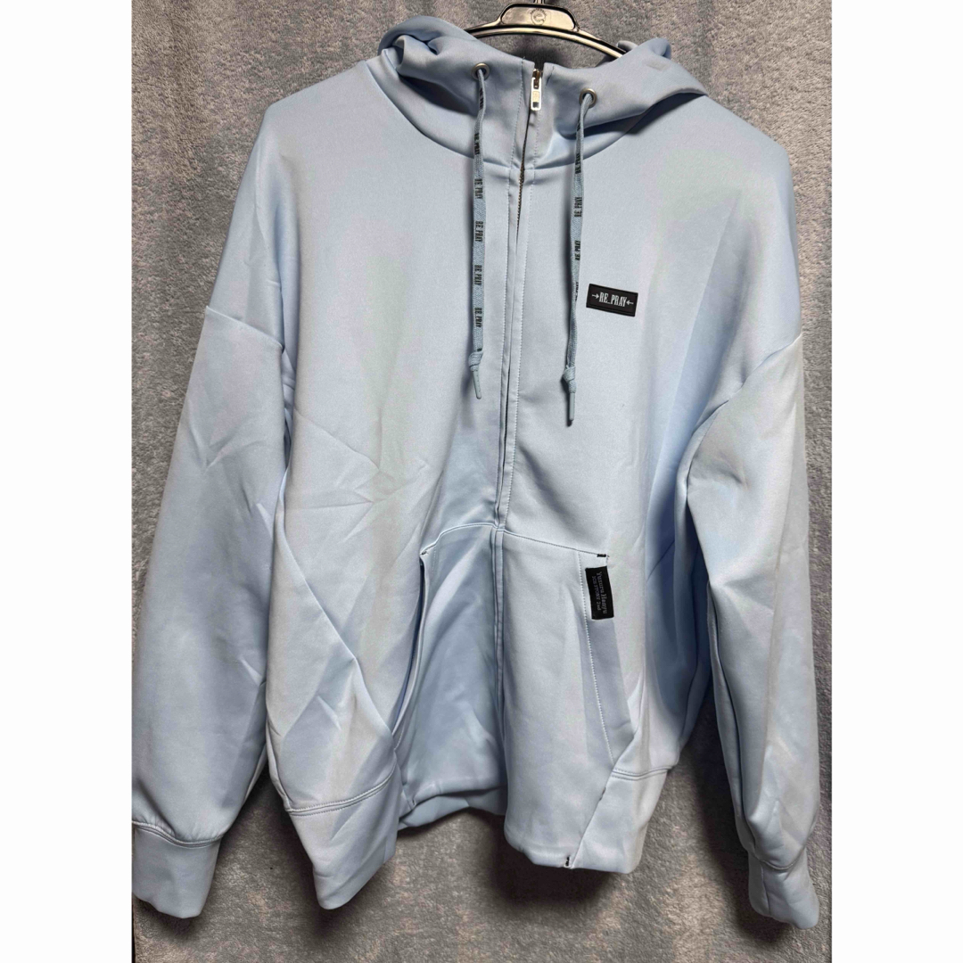 羽生結弦選手 リプレイ パーカー ブルー Sの通販 by さくちゃん's shop