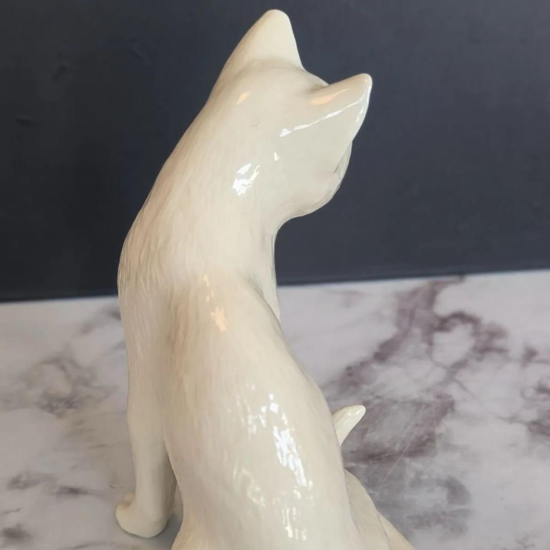 LENOXレノックス 大きいサイズ ペルシャ猫24K キャット4月の雨 5月の花