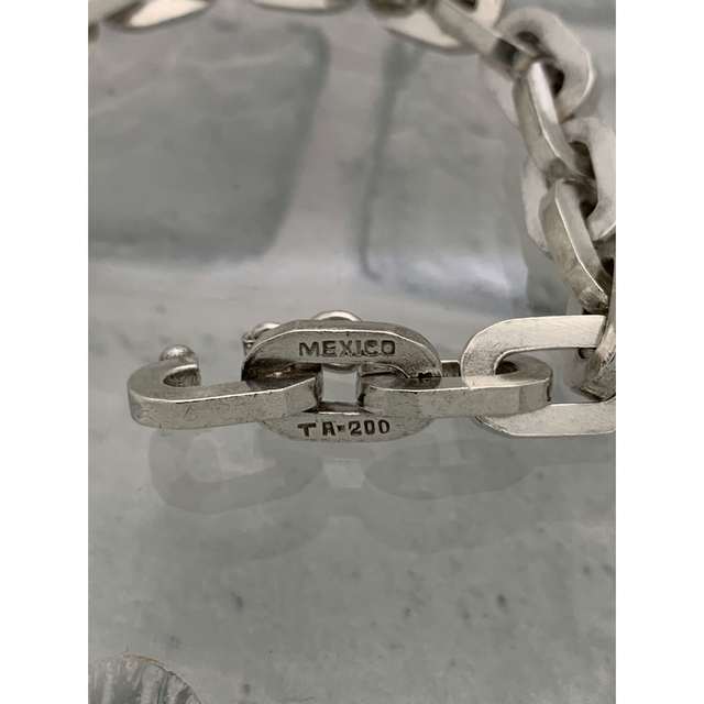 ヴィンテージ メキシカンジュエリー ヘビー エリプスチェーン