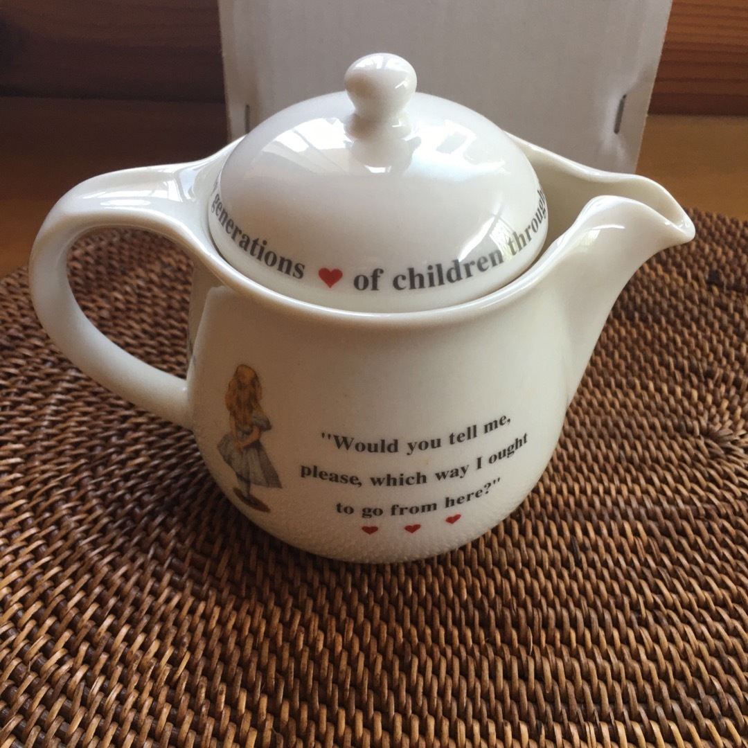 イギリス 陶器 不思議の国のアリス ヤマネ Cardew Beswick イギリス