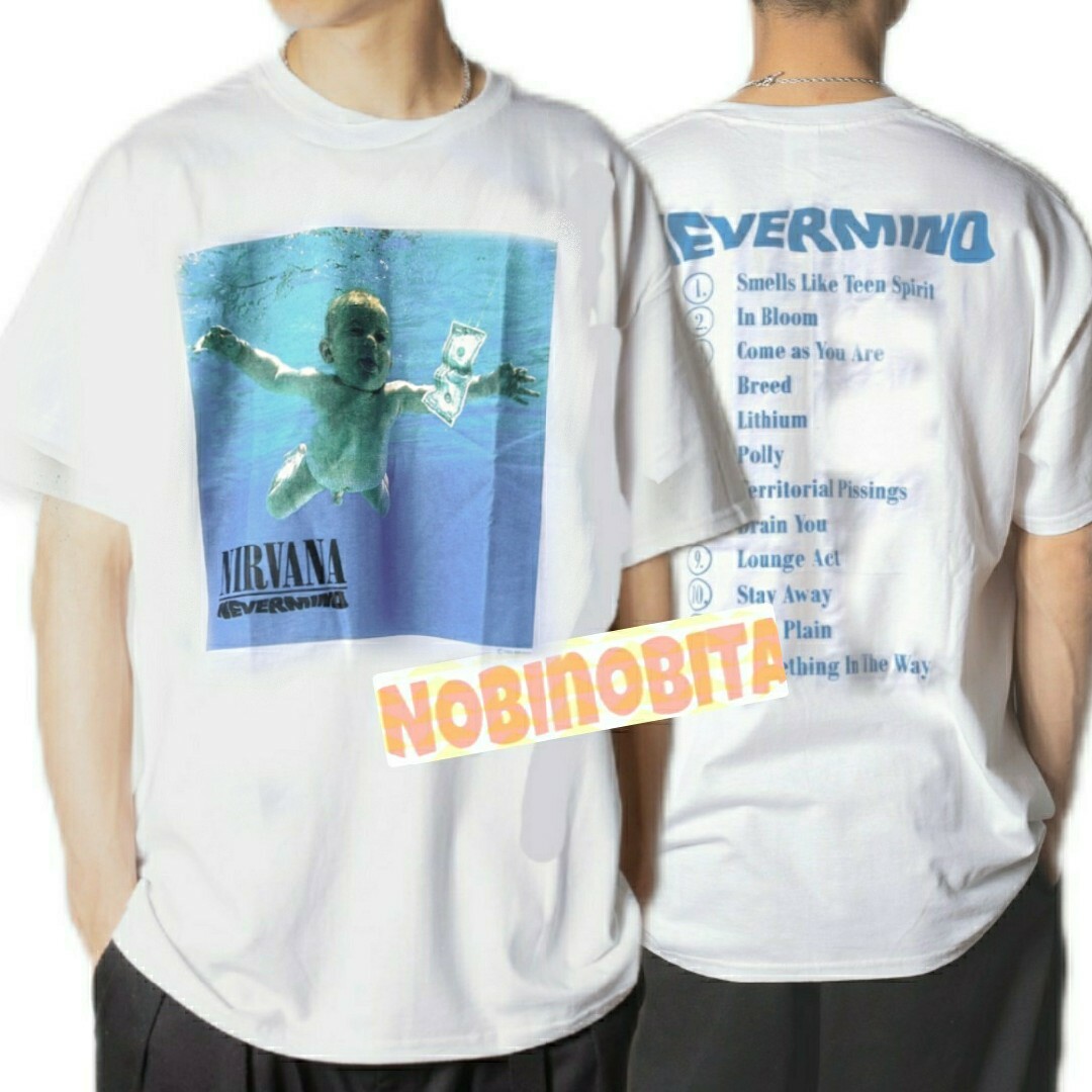 L半袖 ☆コムドットやまとニルヴァーナnevermind T キムタクの通販 by