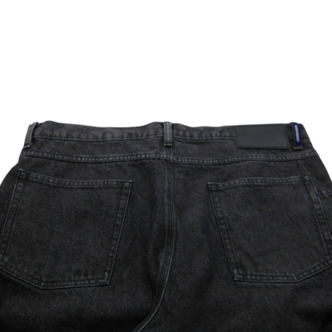 DESCENDANT - DECENDANT DAWSON DENIM TROUSERS BUGGY BLACK サイズ4