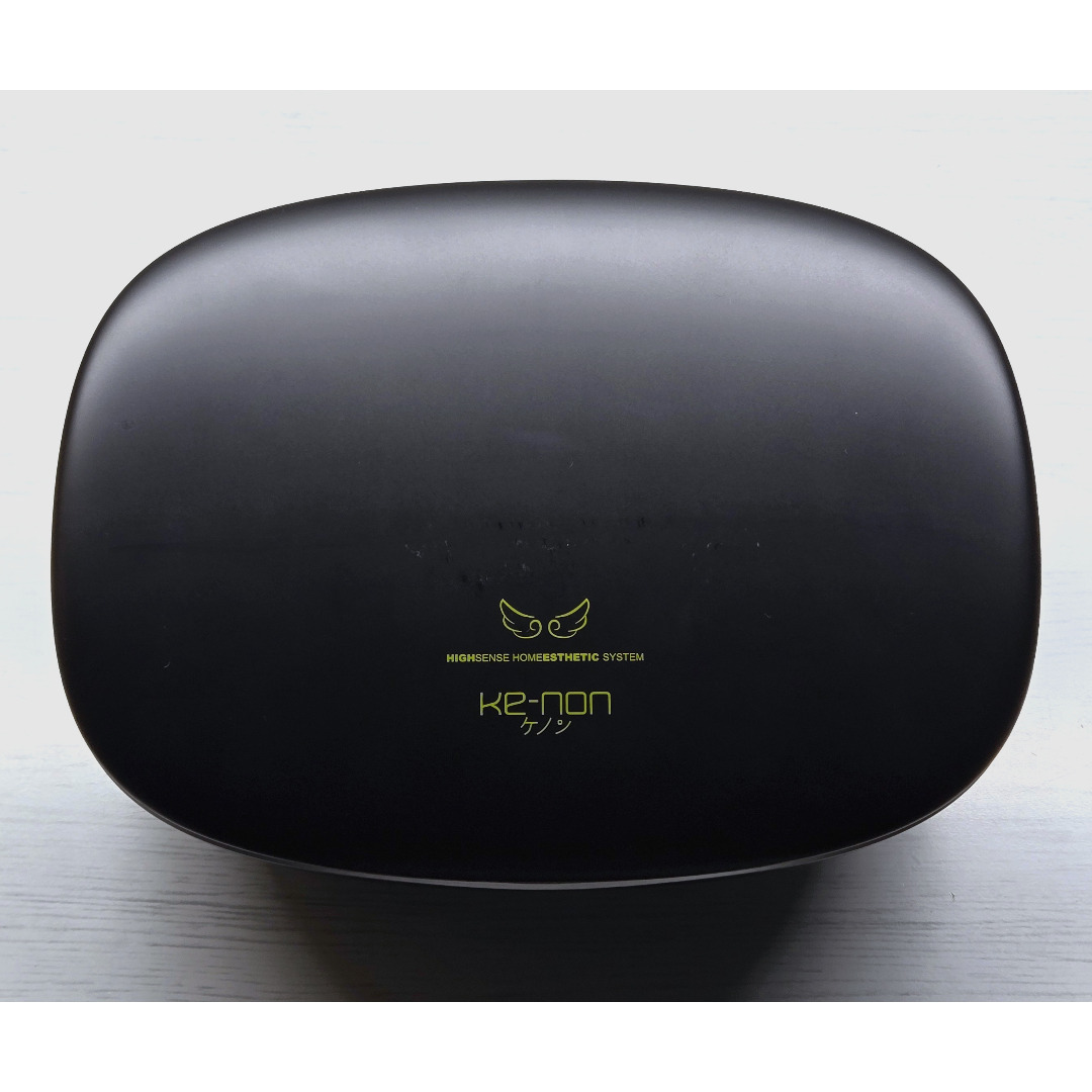 使用僅少/付属品全付】脱毛器 ケノン Ver 8.5 眉毛脱毛器付 ブラック