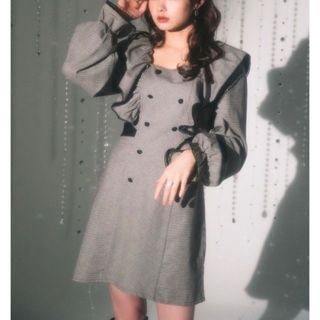 Bubbles - bubbles ケープトレンチプリーツワンピースの通販 by rn's