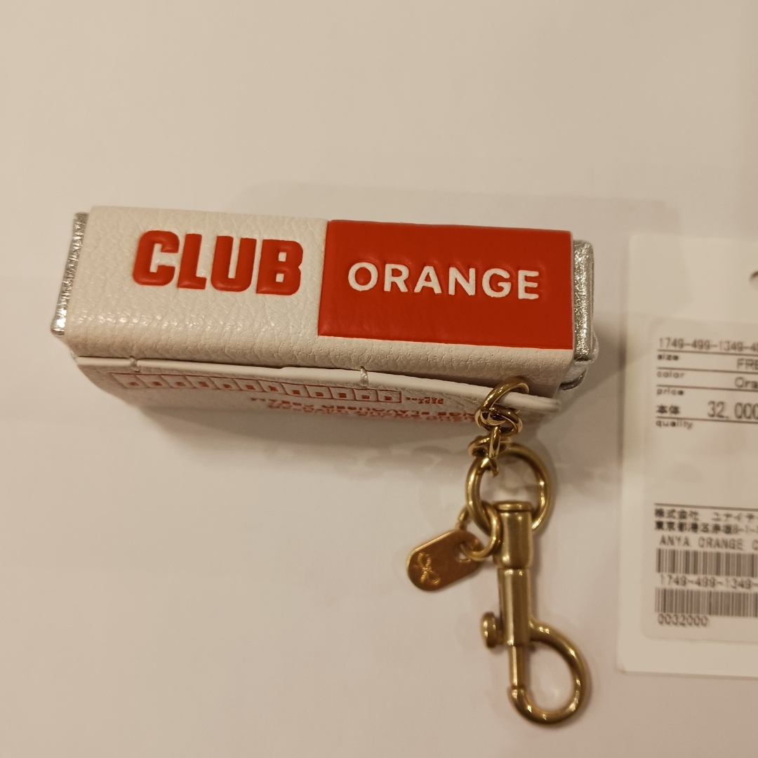 ANYA HINDMARCH - アニヤハンドマーチCLUB ORANGE キーチャームの通販
