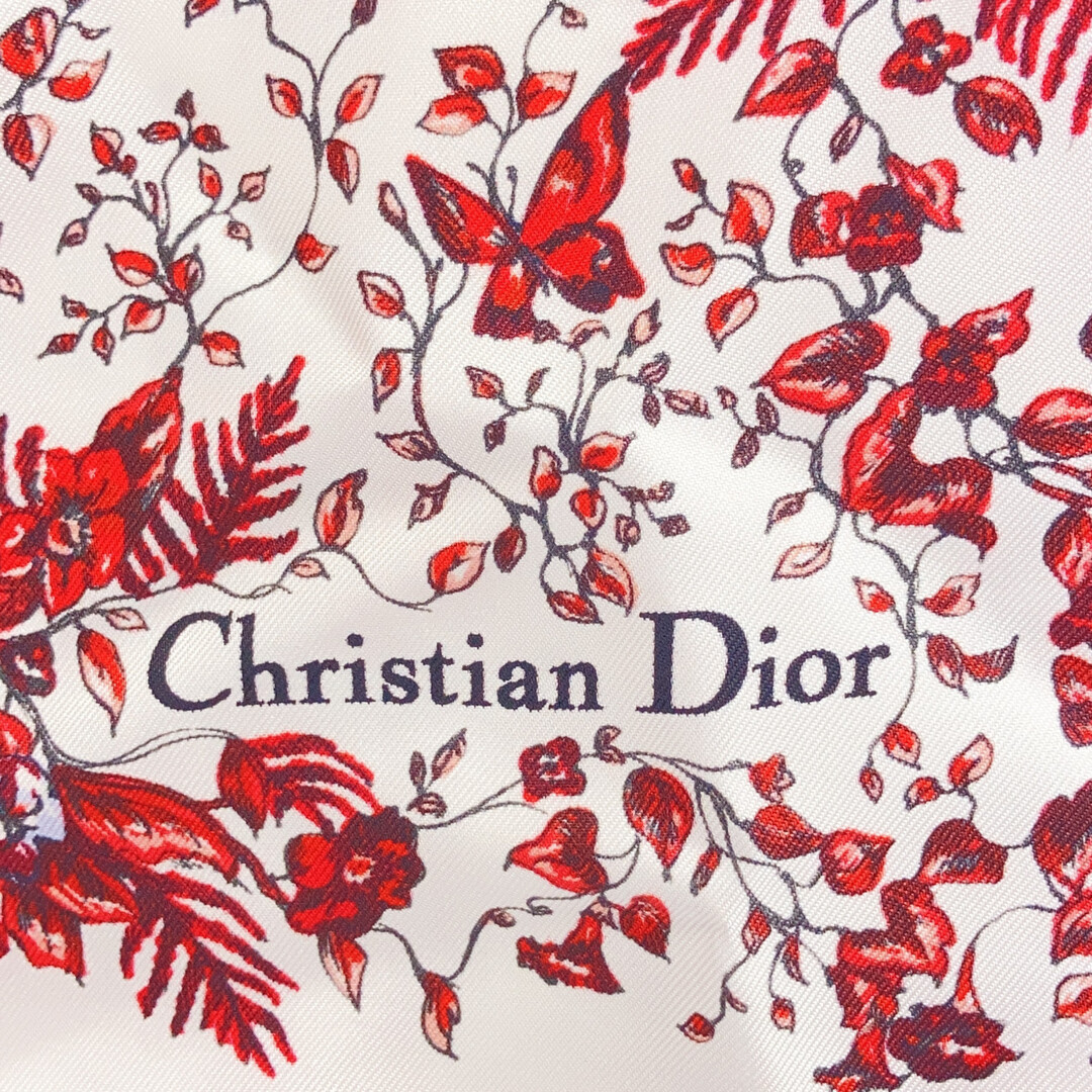 Christian Dior - クリスチャンディオール 美品 シルク バタフライ
