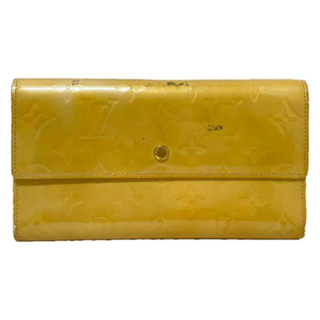 LOUIS VUITTON(ルイヴィトン) 長財布 モノグラムヴェルニ ポルト