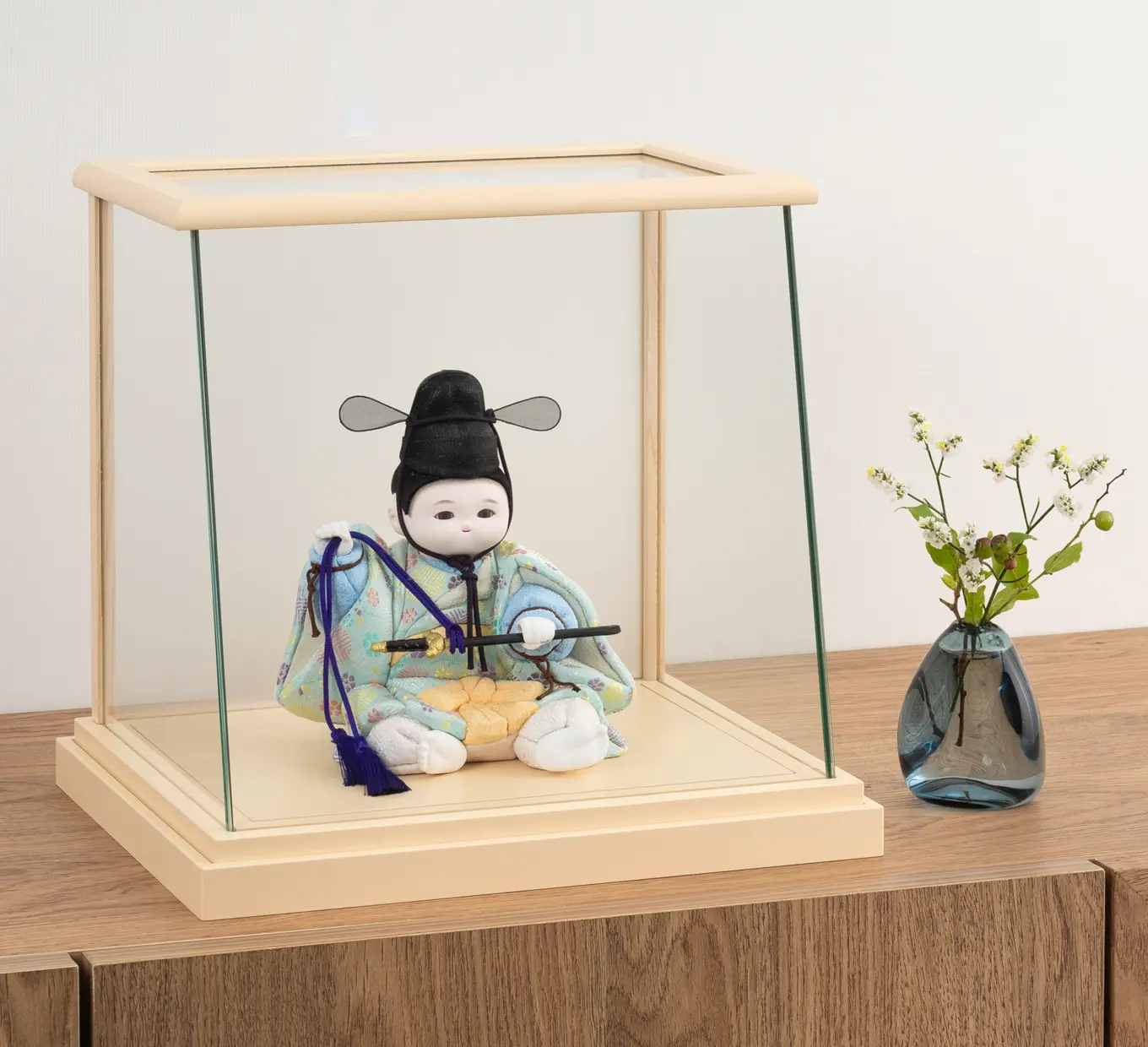 五月人形「ガラスケース S（人形単品用）」｜五月人形の通販 ふらここ