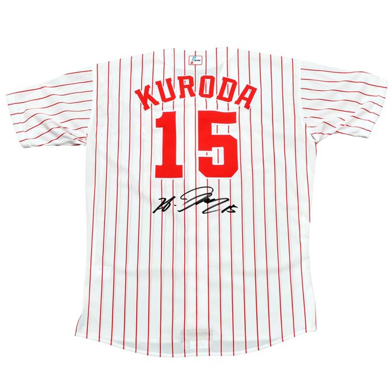 広島東洋カープ 黒田博樹投手 “2005 最多勝” 直筆サイン入り 復刻