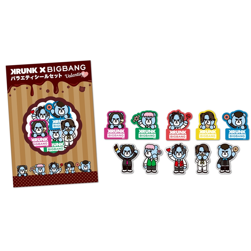 KRUNK×BIGBANG バラエティーシールセット : BIGBANG | HMV&BOOKS