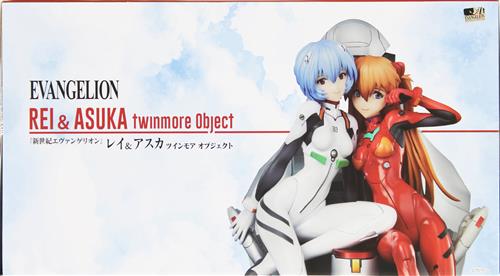 新世紀エヴァンゲリオン レイ&アスカ -twinmore Object- 【フィギュア