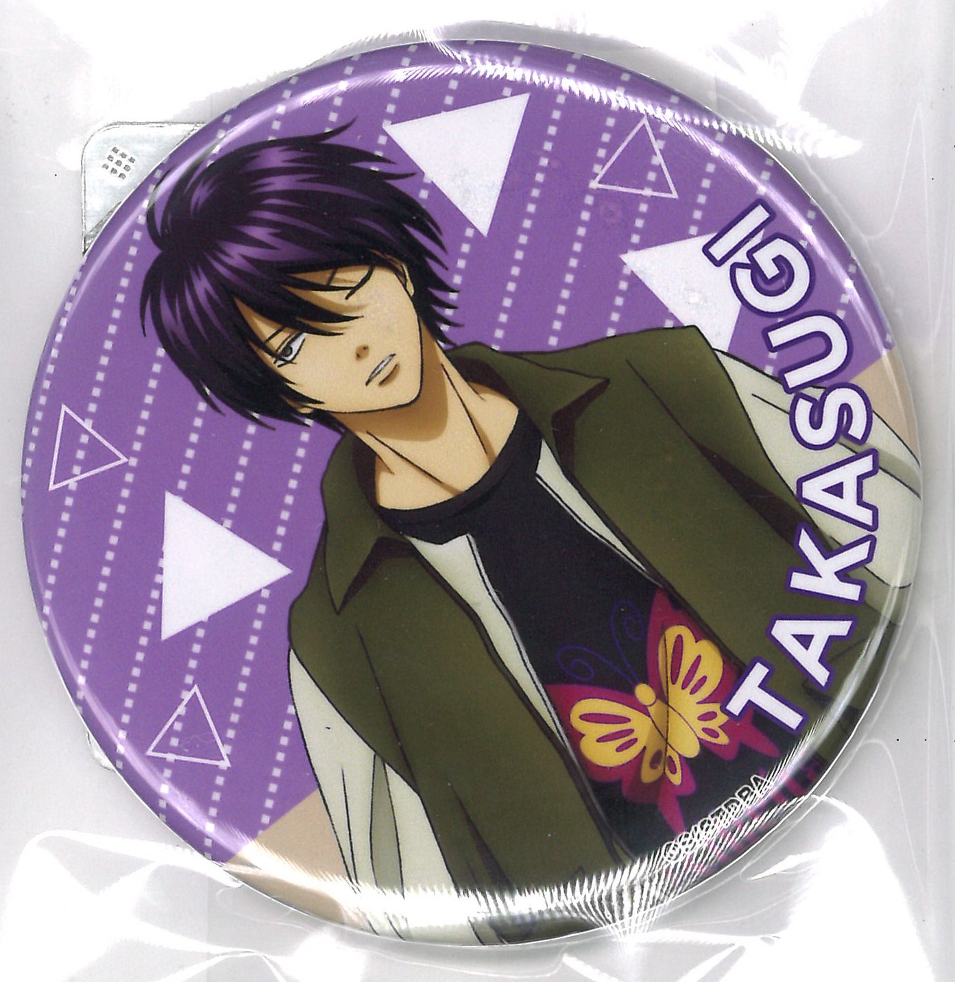 銀魂 花鳥風月 J-WORLD 缶バッジ 坂田銀時 花鳥賞 銀さん 銀魂 JW 花鳥