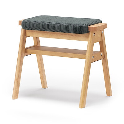 パーツ】再生ポリエステル混木製スタッキングスツール用座面 ライト