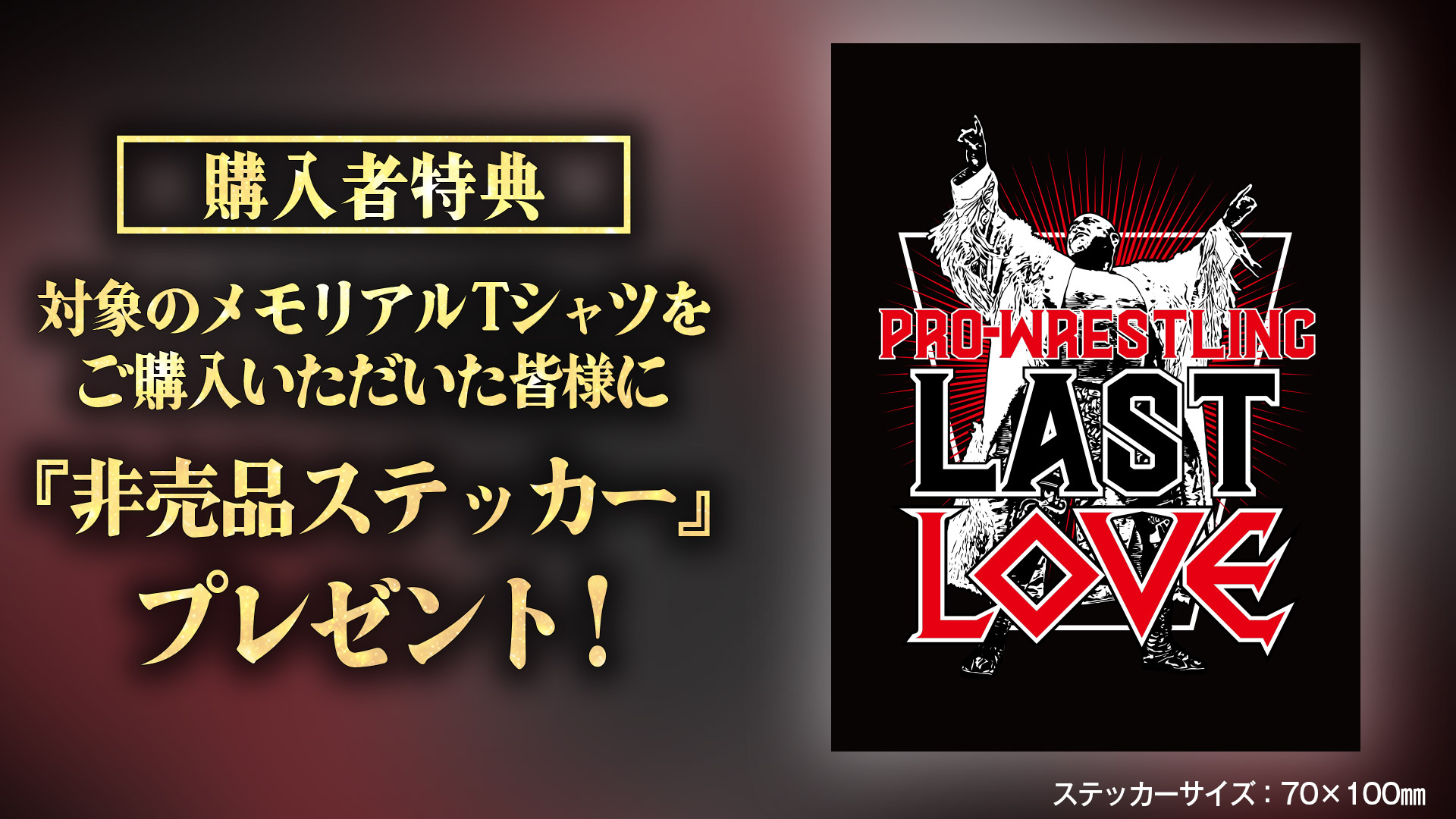 通販情報】2026.2.21“プロレスLOVE”を体現し続けた武藤敬司の引退から3