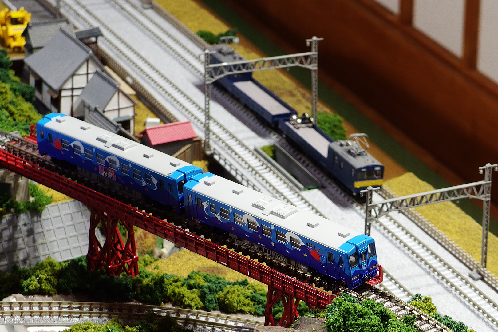 TOMIX 2655 北三陸鉄道 36形 (お座敷車両Ⅱ) 入線: Nゲージ立川駅