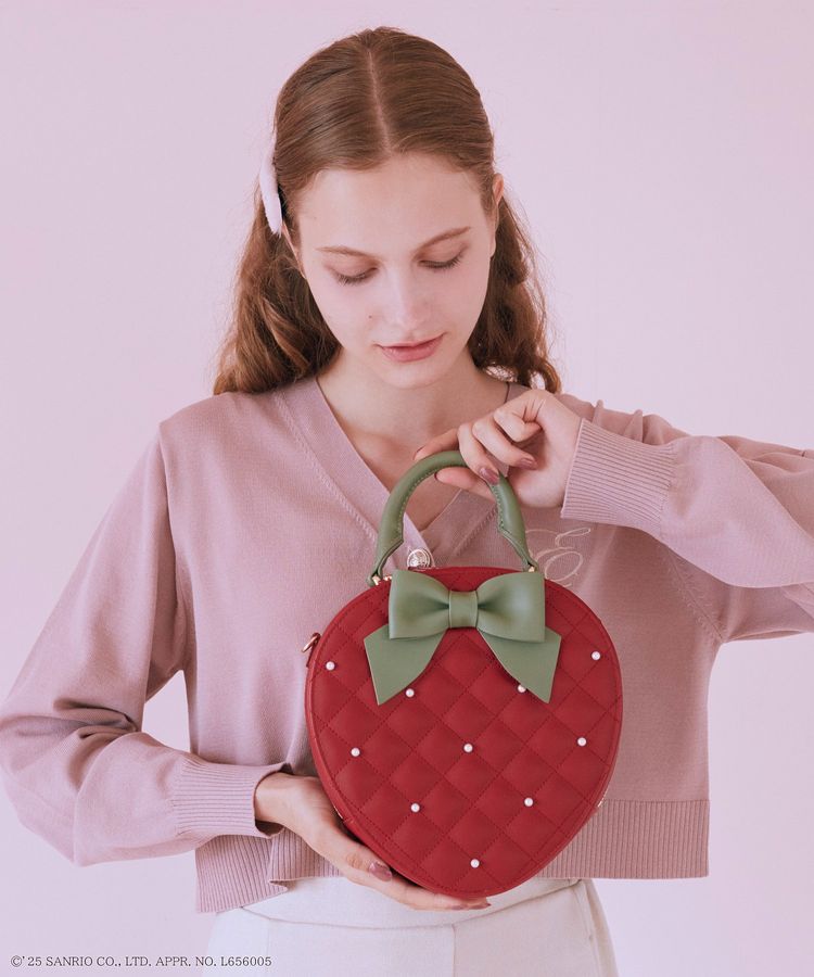 いちご新聞 いちごショルダーバッグ/Maison de FLEUR（メゾン ド