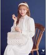 ミッキー/ファー付きキルティングバッグ/Areeam（アリーム）の